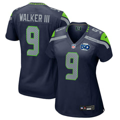 NFL Seattle Seahawks Kenneth Walker III Women's 50th Season Game Jersey