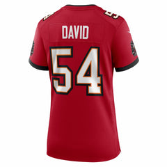 NFL Tampa Bay Buccaneers Lavonte David Women's 50th Anniversary Team Game Jersey