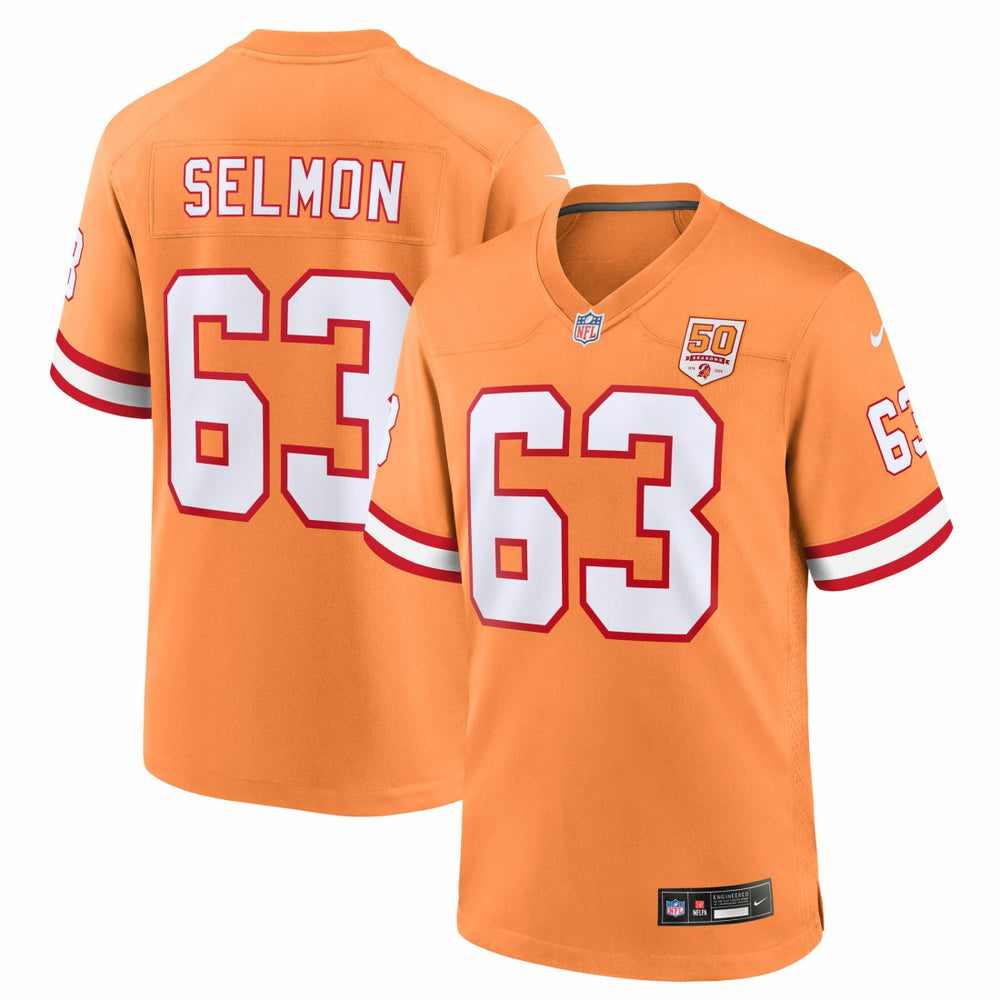 NFL Tampa Bay Buccaneers Lee Roy Selmon 50th Season Game Jersey