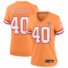 NFL Tampa Bay Buccaneers Mike Alstott Women's 50th Season Game Jersey