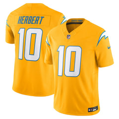 NFL Los Angeles Chargers Justin Herbert Alternate Charger Power Vapor F.U.S.E. Limited Jersey