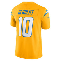 NFL Los Angeles Chargers Justin Herbert Alternate Charger Power Vapor F.U.S.E. Limited Jersey