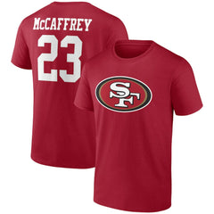 NFL San Francisco 49ers Christian McCaffrey Player Icon T-Shirt