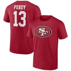 NFL San Francisco 49ers Brock Purdy Player Icon T-Shirt