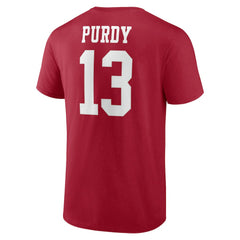 NFL San Francisco 49ers Brock Purdy Player Icon T-Shirt