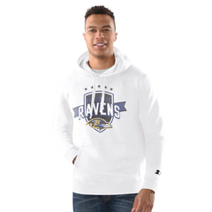 NFL Baltimore Ravens Starter Vintage Pullover Hoodie