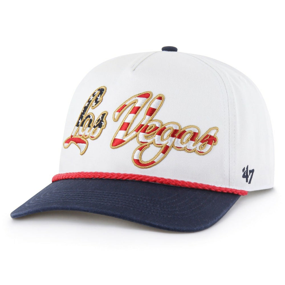 NFL Las Vegas Raiders '47 Patriotic Overhand Hitch Adjustable Hat