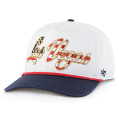 NFL Las Vegas Raiders '47 Patriotic Overhand Hitch Adjustable Hat