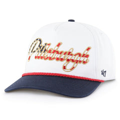 NFL Pittsburgh Steelers '47 Patriotic Overhand Hitch Adjustable Hat