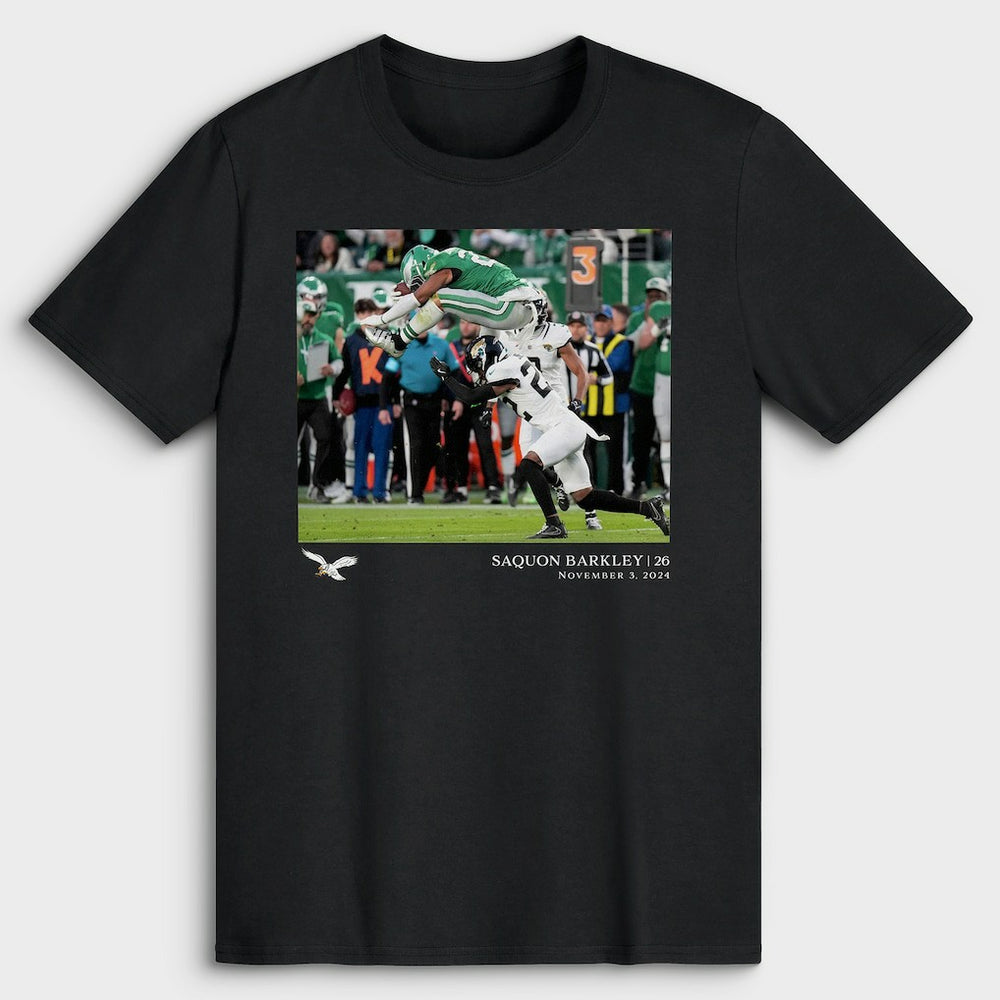 NFL Philadelphia Eagles Saquon Barkley NFL Flash Features Week 9 T-Shirt