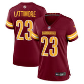 NFL Washington Commanders Marshon Lattimore Women's Team Game Jersey