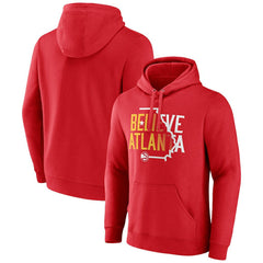 Atlanta Hawks Team Pride Pullover Hoodie - Red on sale