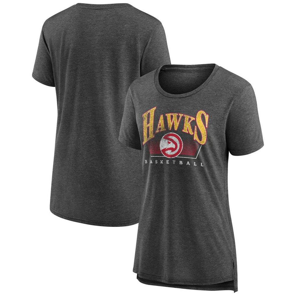 Atlanta Hawks Women's Selection Tri-Blend T-Shirt - Gray outlet