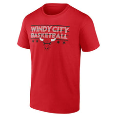 Chicago Bulls Core Hometown Launch T-Shirt sale - Red on sale