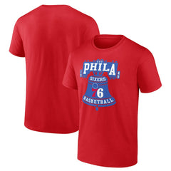 Philadelphia 76ers Home Town T-Shirt - Red cheap