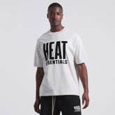 Miami Heat Fear of God Unisex NBA x ESSENTIALS T-Shirt - Heather Gray outlet