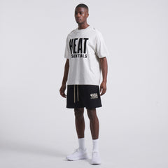 Miami Heat Fear of God Unisex NBA x ESSENTIALS T-Shirt - Heather Gray outlet