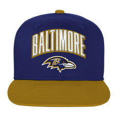 NFL Baltimore Ravens Outerstuff Youth Essentials Snapback Hat
