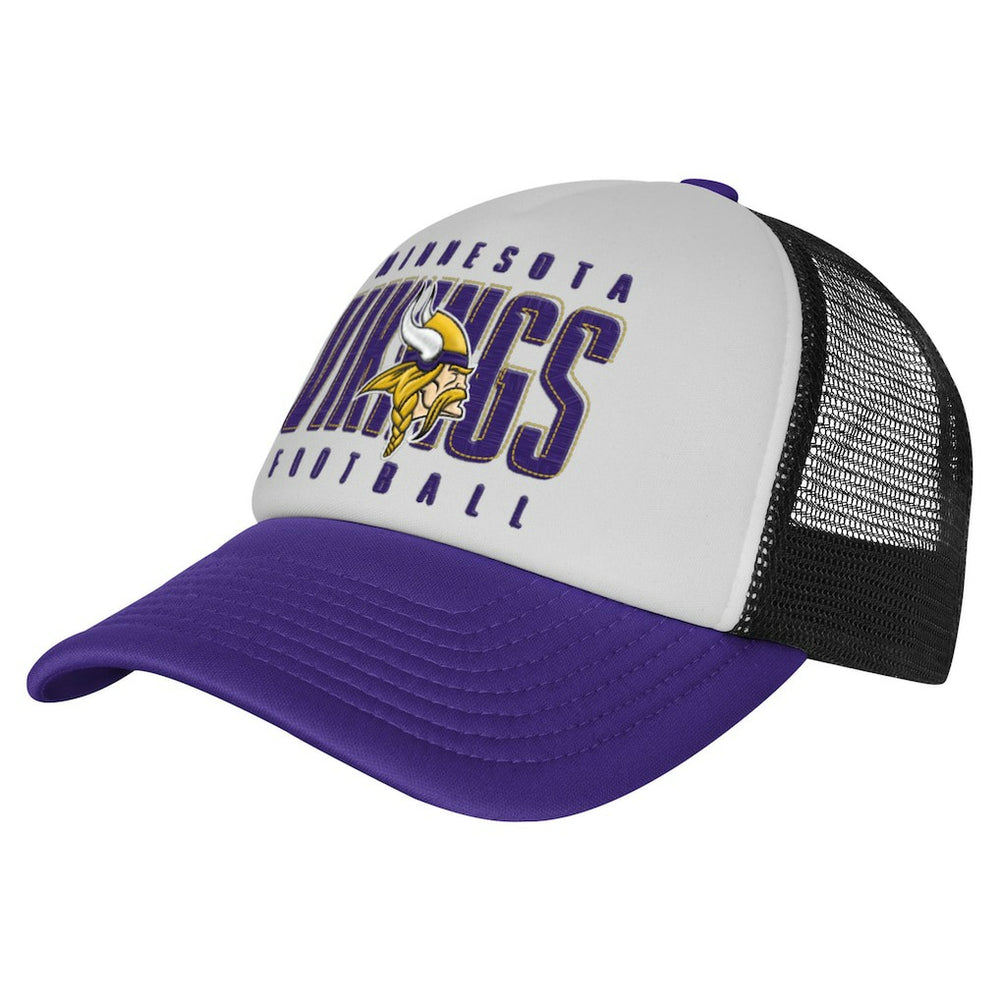 NFL Minnesota Vikings Youth Essentials Trucker Adjustable Hat