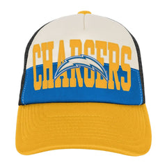 NFL Los Angeles Chargers Youth Modern Fan Trucker Adjustable Hat