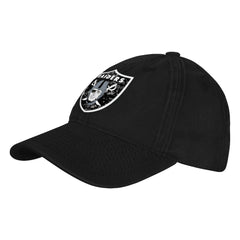 NFL Las Vegas Raiders Outerstuff Girls Youth Gridiron Adjustable Hat