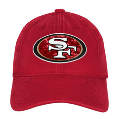 NFL San Francisco 49ers Outerstuff Girls Youth Gridiron Adjustable Hat