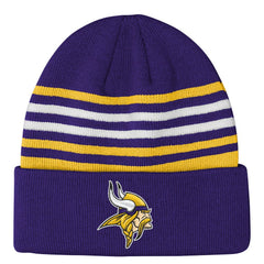 NFL Minnesota Vikings Outerstuff Essentials Cuffed Knit Hat