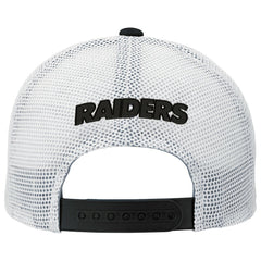 NFL Las Vegas Raiders Outerstuff Youth Core Lockup Trucker Adjustable Hat