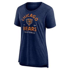 NFL Chicago Bears Women's Vintage Arch Tri-Blend T-Shirt