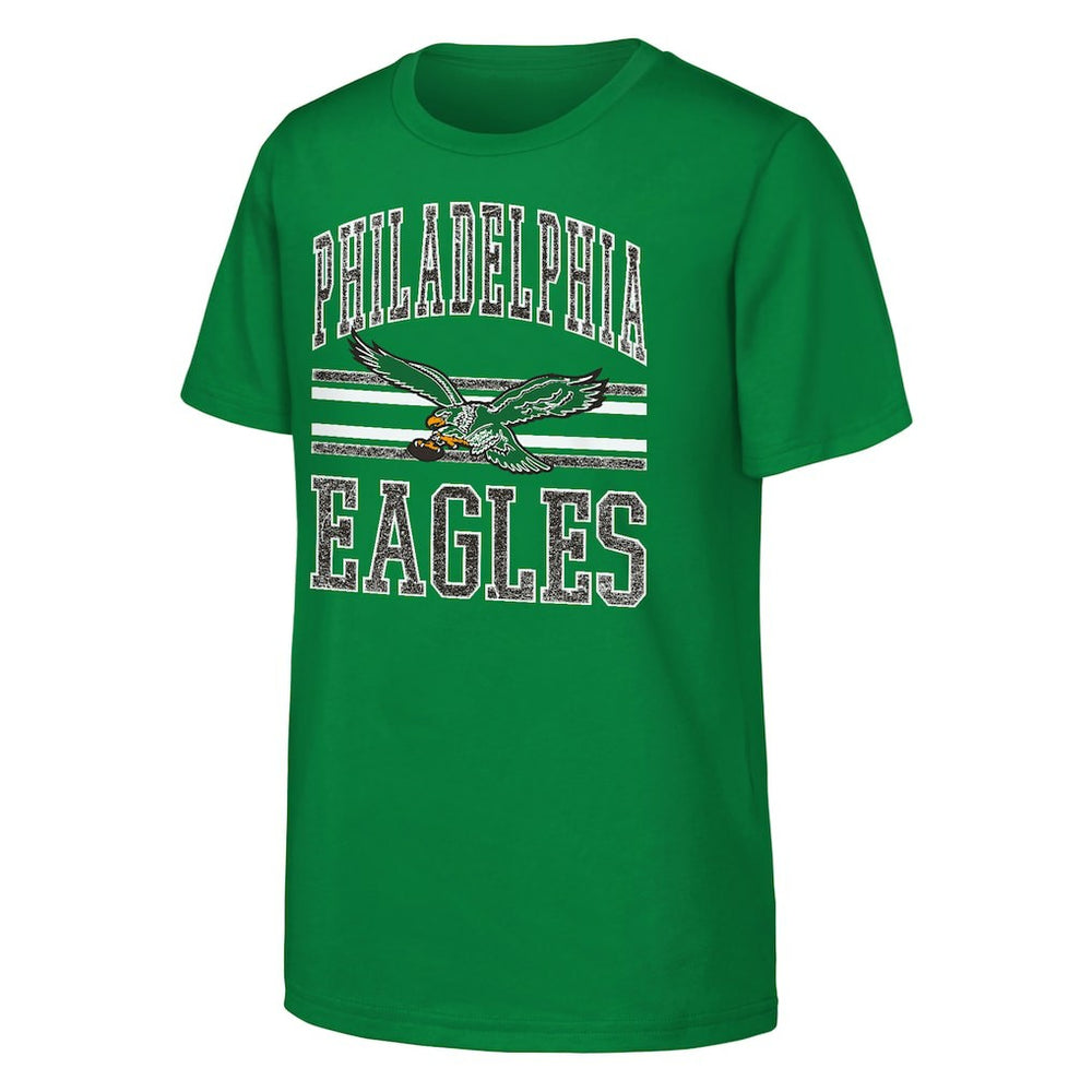 NFL Philadelphia Eagles Outerstuff Youth Thrift Style T-Shirt