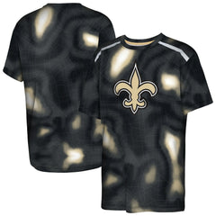 NFL New Orleans Saints Outerstuff Youth End Zone Dri-Tek T-Shirt