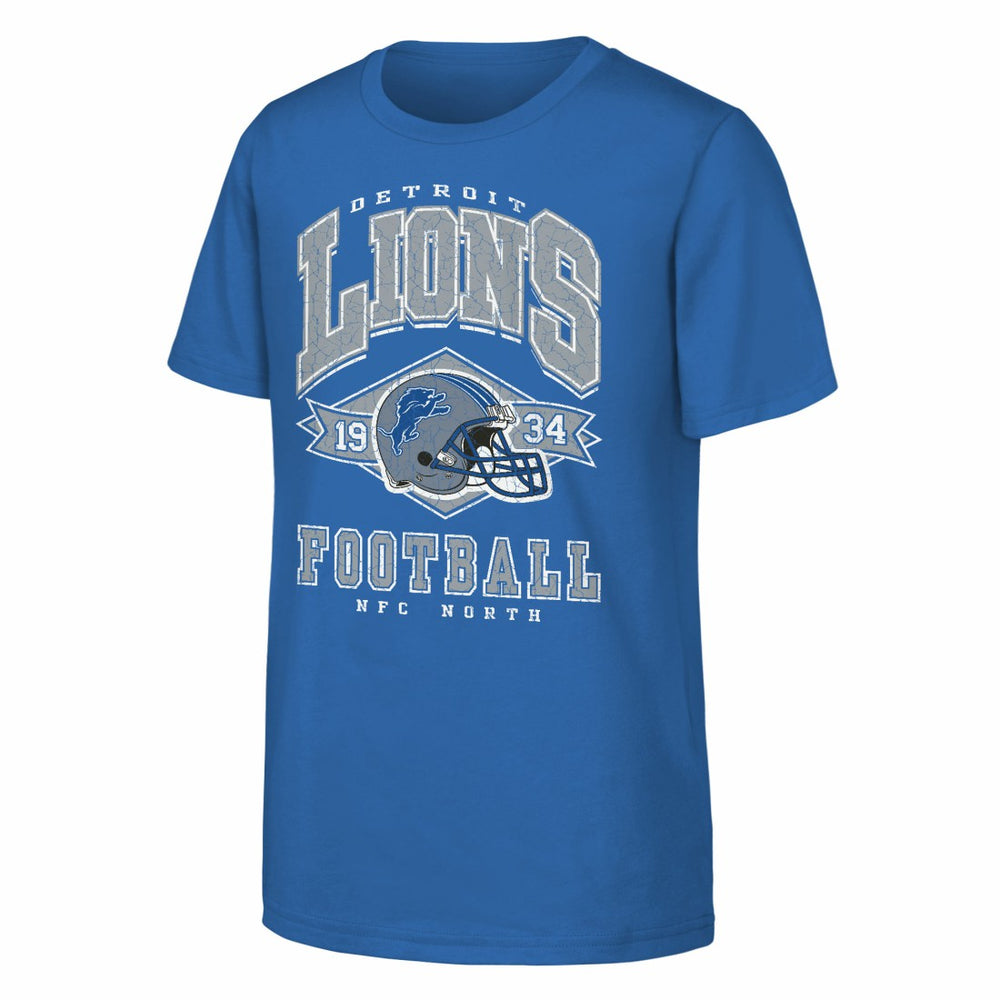 NFL Detroit Lions Outerstuff Youth Kick Off T-Shirt