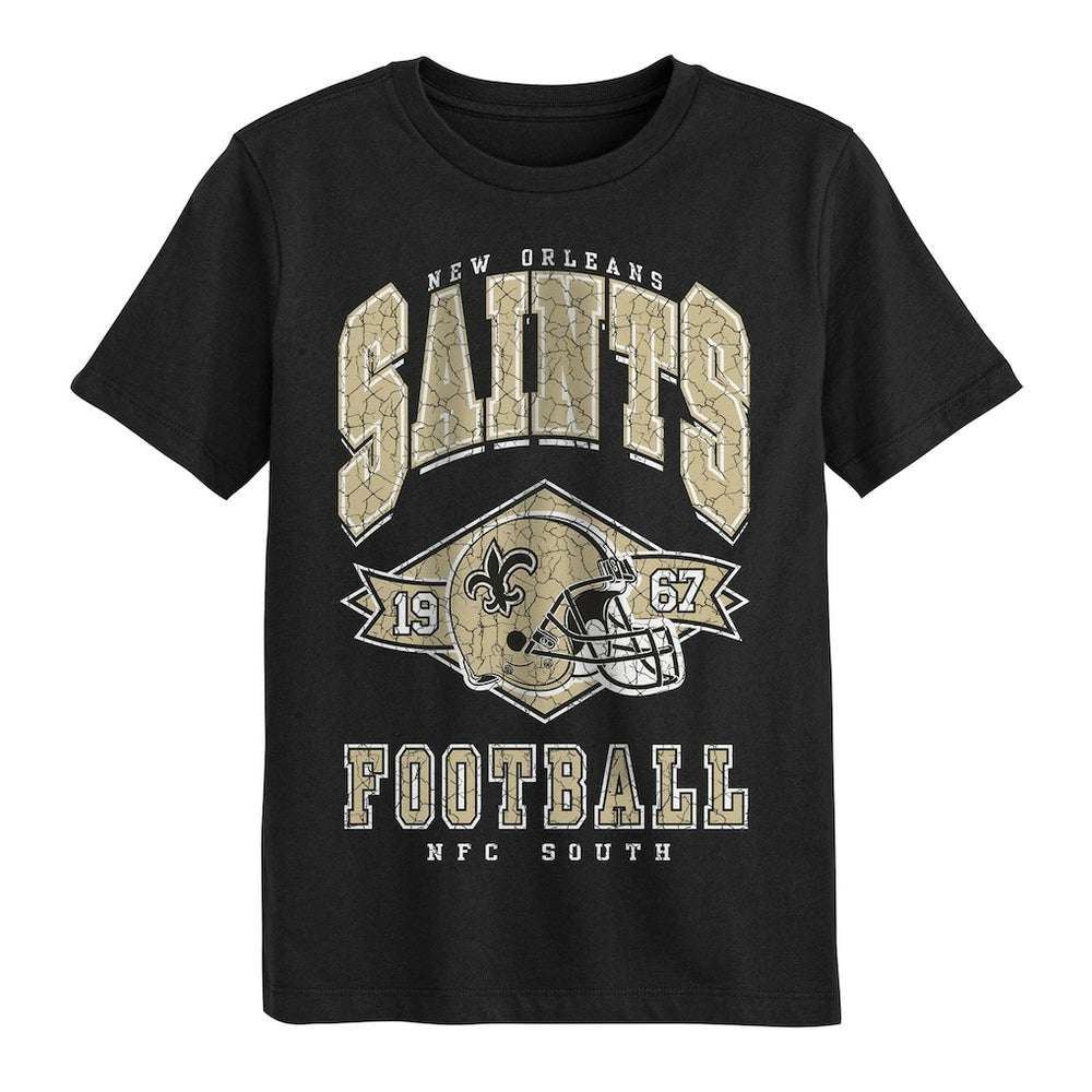 NFL New Orleans Saints Outerstuff Preschool Kick Off T-Shirt