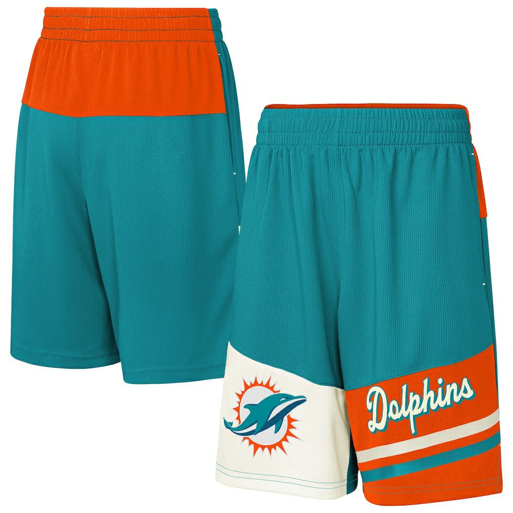NFL Miami Dolphins Youth Fandemonium Mesh Shorts
