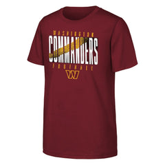 NFL Washington Commanders Outerstuff Youth Posterize T-Shirt