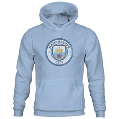 Manchester City 1863FC Youth Color Badge Fleece Pullover Hoodie / Soccer Hot sale