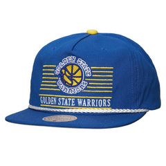 Golden State Warriors Ascend Deadstock Snapback Hat sale - Royal | Mitchell & Ness online
