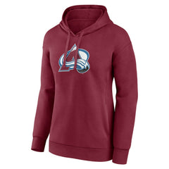 Colorado Avalanche Women's Primary Logo Pullover Hoodie