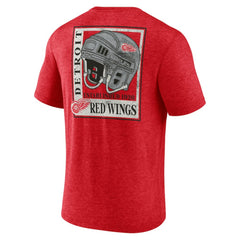 Detroit Red Wings Earnest Will Tri-Blend T-Shirt