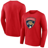 Florida Panthers Primary Logo Long Sleeve T-Shirt
