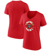 Florida Panthers Women's Active Edge V-Neck T-Shirt