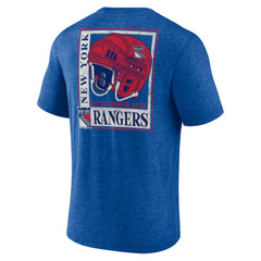New York Rangers Earnest Will Tri-Blend T-Shirt