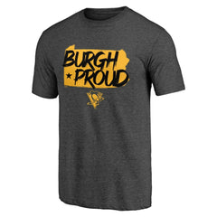 Pittsburgh Penguins Shoot to Score Tri-Blend T-Shirt
