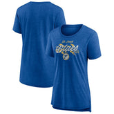 St. Louis Blues Women's Hit the Ice Tri-Blend T-Shirt