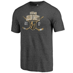 Vegas Golden Knights Line Shift Tri-Blend T-Shirt