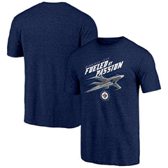 Winnipeg Jets Shoot to Score Tri-Blend T-Shirt
