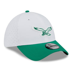 NFL Philadelphia Eagles 2025 NFL Training Camp Throwback Logo 39THIRTY Flex Hat