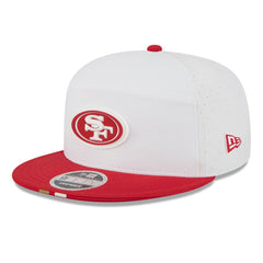 NFL San Francisco 49ers 2025 NFL Training Camp Split Panel 9FIFTY Snapback Hat