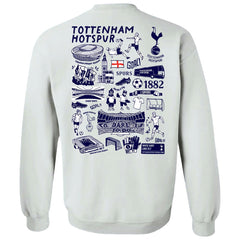Tottenham Hotspur Vive La Fete Women's Impressions Artwork Pullover Sweatshirt / Soccer Online