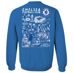 Chelsea Vive La Fete Women's Impressions Artwork Pullover Sweatshirt / Soccer Online